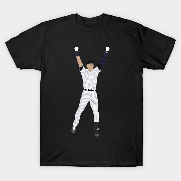 Derek Jeter Hall of Fame T-Shirt by Hevding